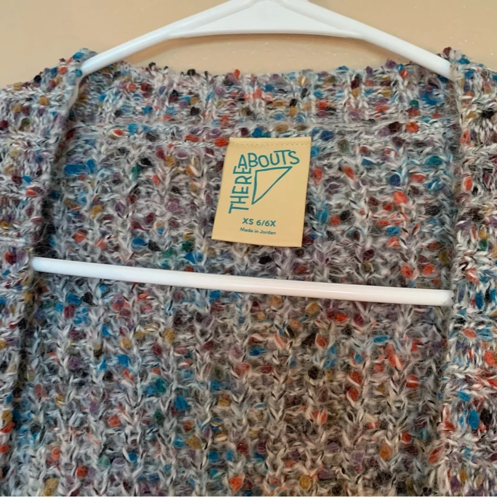 NWT Thereabouts Colorful Cardigan Size XS